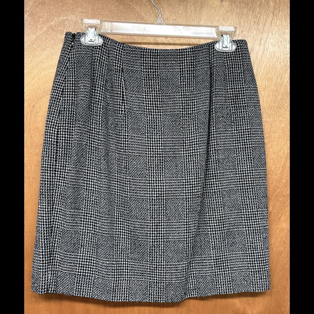 Vintage Linda Allard for Ellen Tracy Petites (12) Wool Skirt